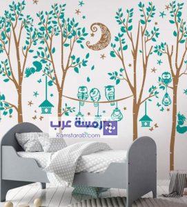 رسومات حوائط غرف الاطفال