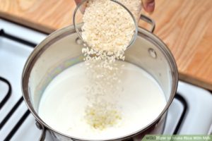 طريقة عمل أرز بلبن