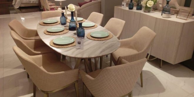 صور طاولة طعام أنيقة لغرف سفرة عصرية رمسة عرب
