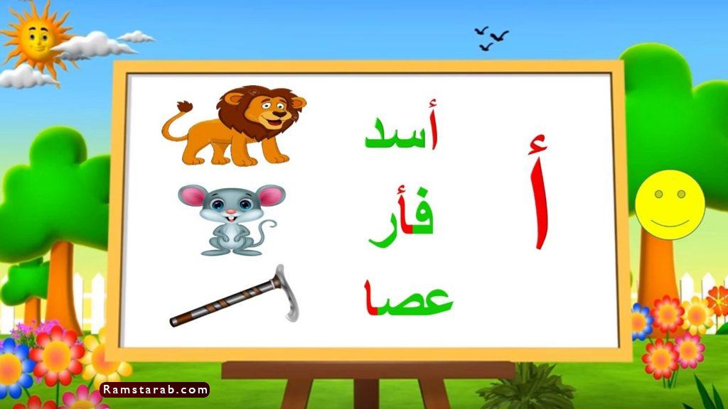 حرف أ صور وكلمات بحرف أ | رمسة عرب