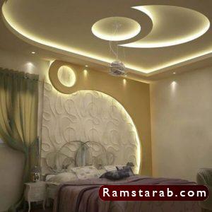 ديكورات جبس لغرف النوم36