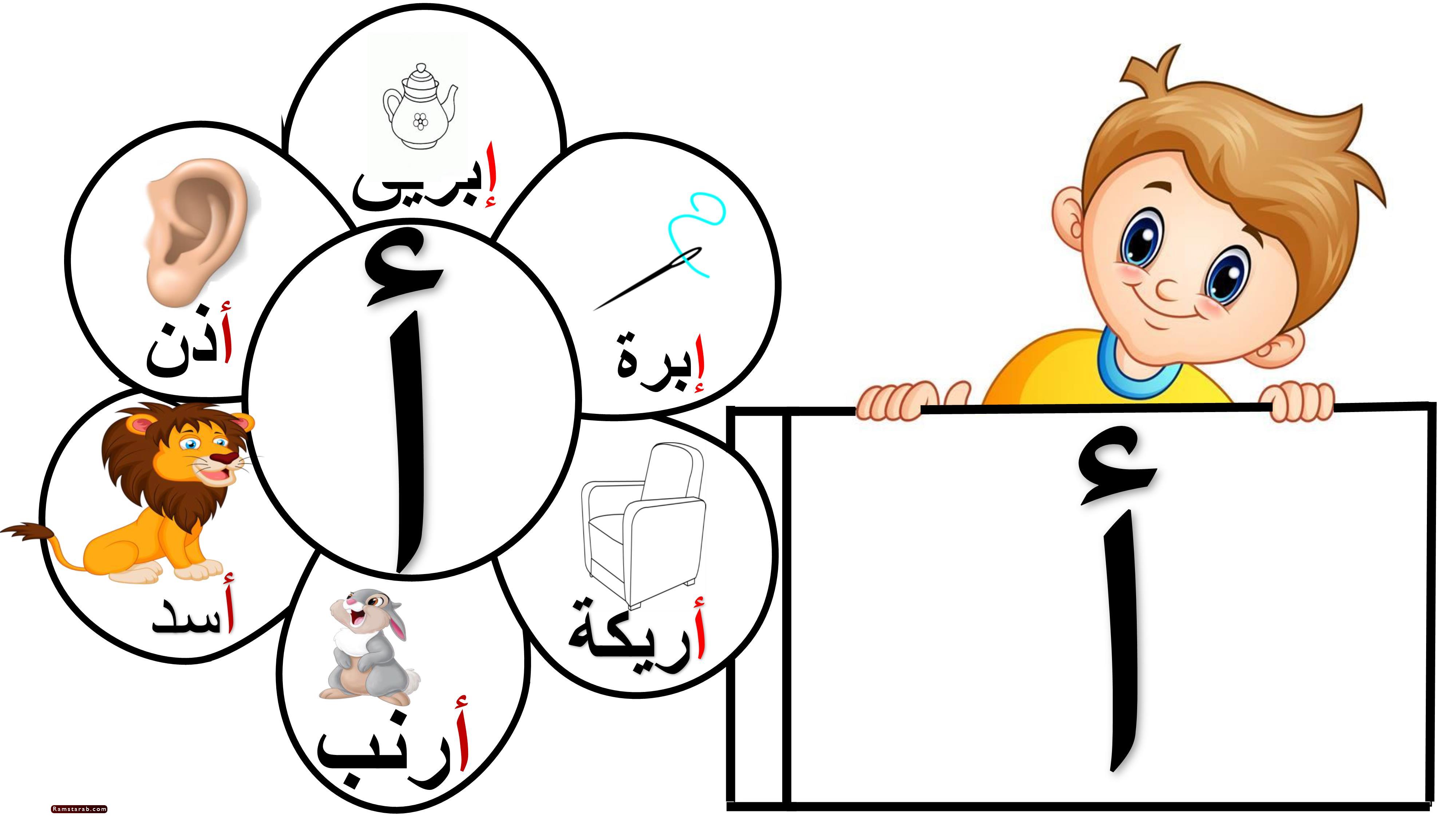 حرف أ صور وكلمات بحرف أ رمسة عرب